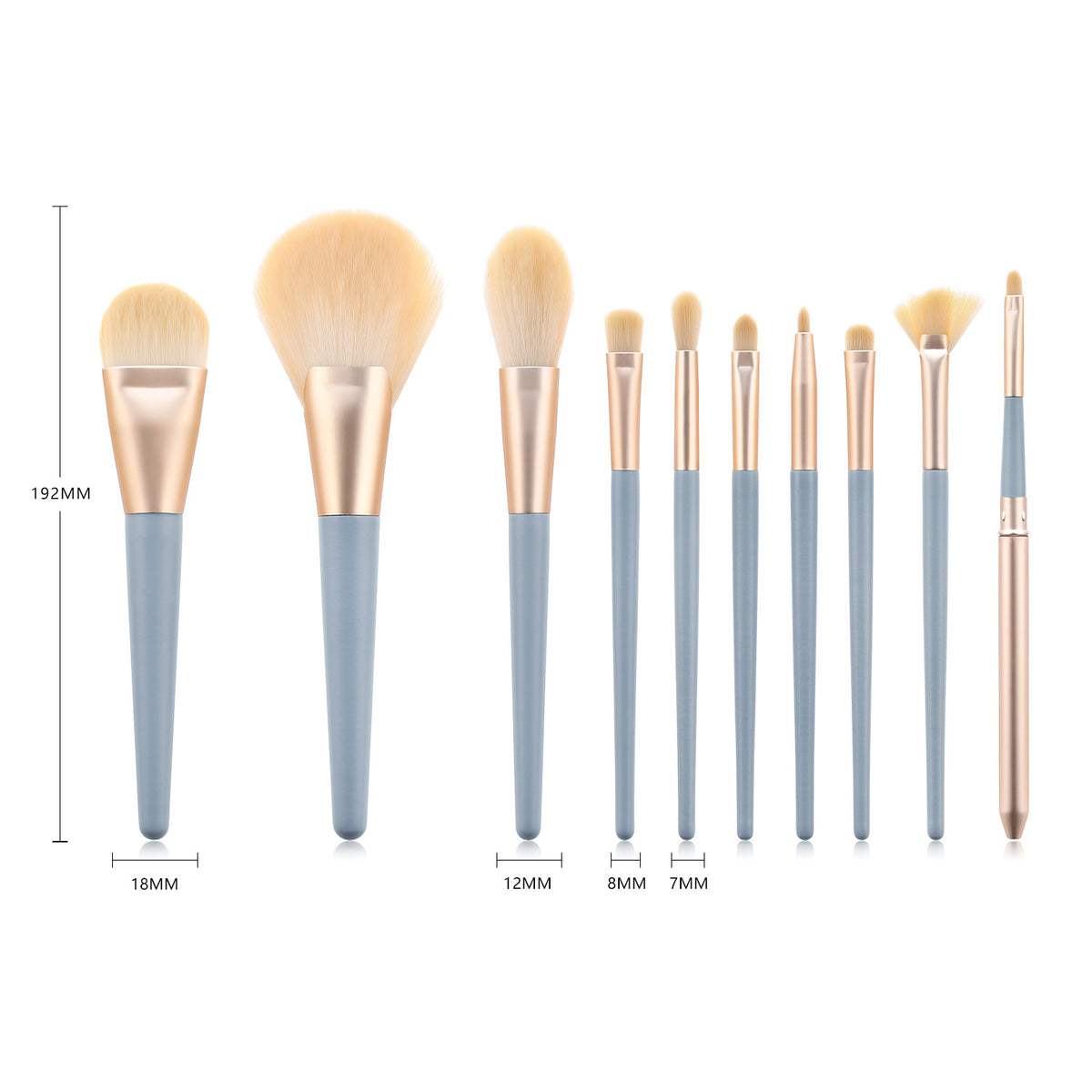 Beauty Tools Make-up Pinsel-Set – Bild 7 | LuxeStyle