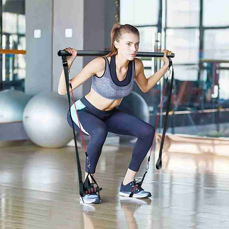 Pilates-Stange mit Widerstandsbändern – Bild 8 | LuxeStyle