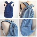 Denim Rucksack für Studium & Freizeit | LuxeStyle