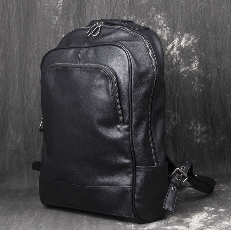 Männer Lederrucksack – 30x12x42 cm – Bild 2 | LuxeStyle