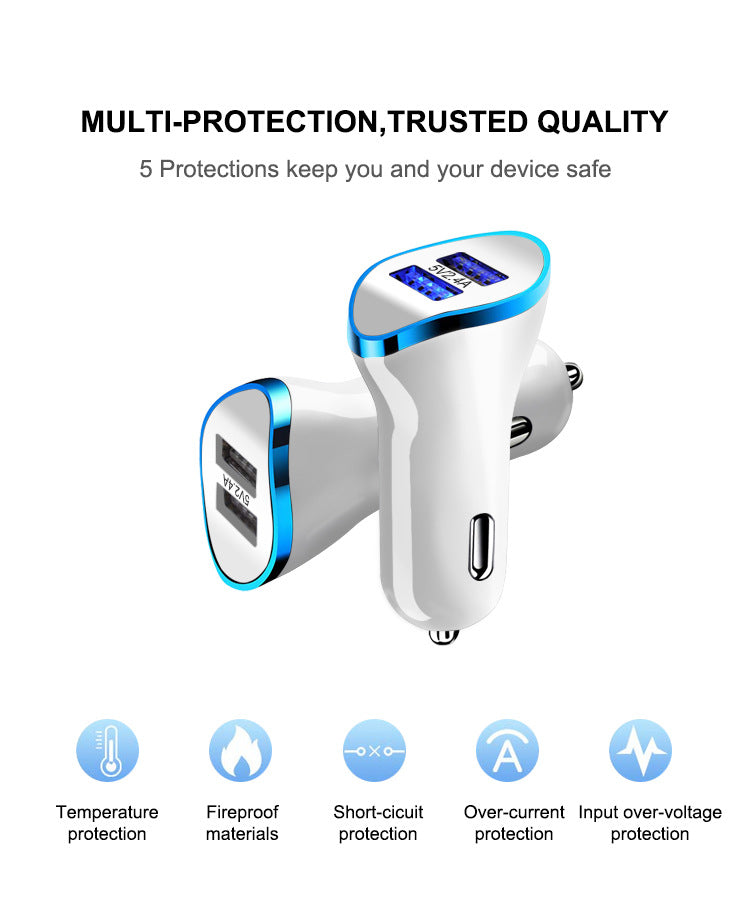 Dual-USB-Autoladegerät