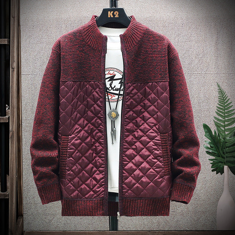 Weisses Cardigan aus grober Wolle – Bild 2 | LuxeStyle