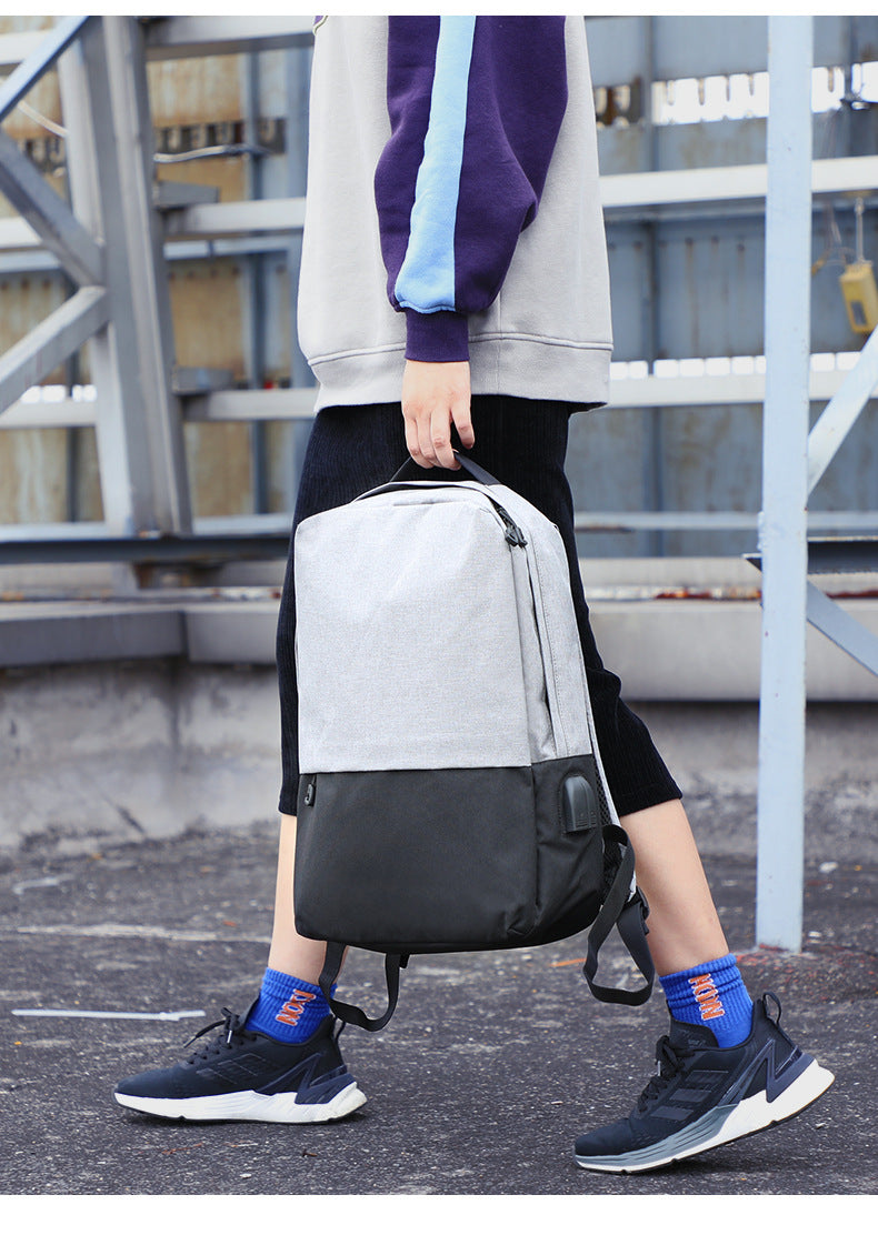 Computer-Rucksack aus Oxford-Stoff – Bild 4 | LuxeStyle
