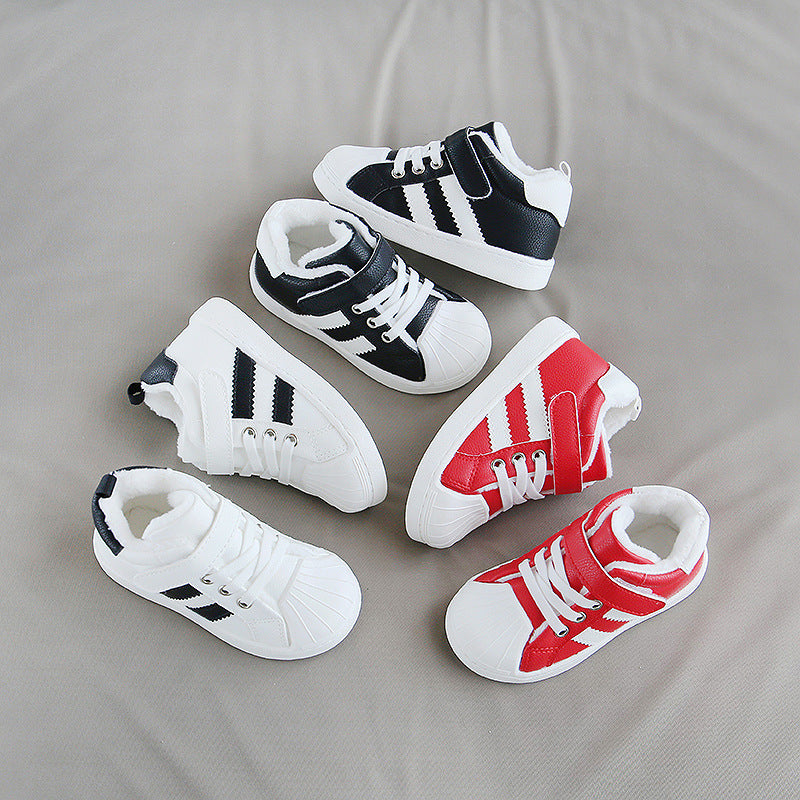 Shell-toe Non-Slip Toddler Shoes mit Klettverschluss | LuxeStyle