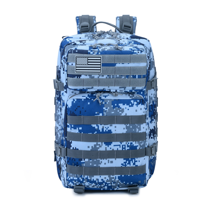 Taktischer Camouflage-Reiserucksack 36-55 L – Bild 2 | LuxeStyle