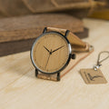 Holz-Armbanduhr mit lackiertem Holzgehäuse | LuxeStyle