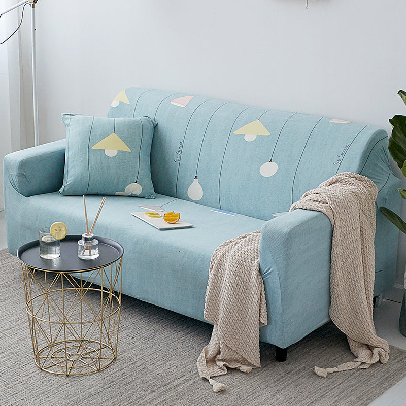 Elastischer Sofaüberzug aus Stoff | LuxeStyle