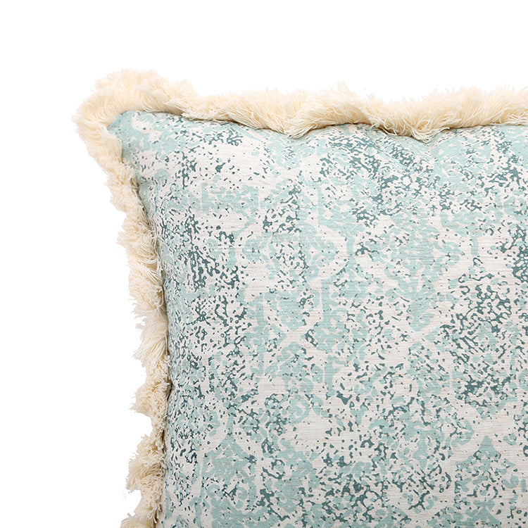 Kissenbezug mit Print und Tufting – Bild 3 | LuxeStyle
