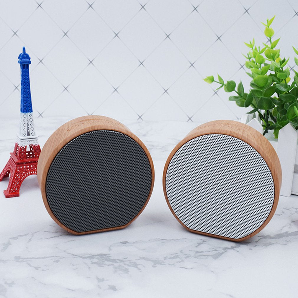 Kabelloser Stereo-Lautsprecher Holzoptik – Bild 4 | LuxeStyle
