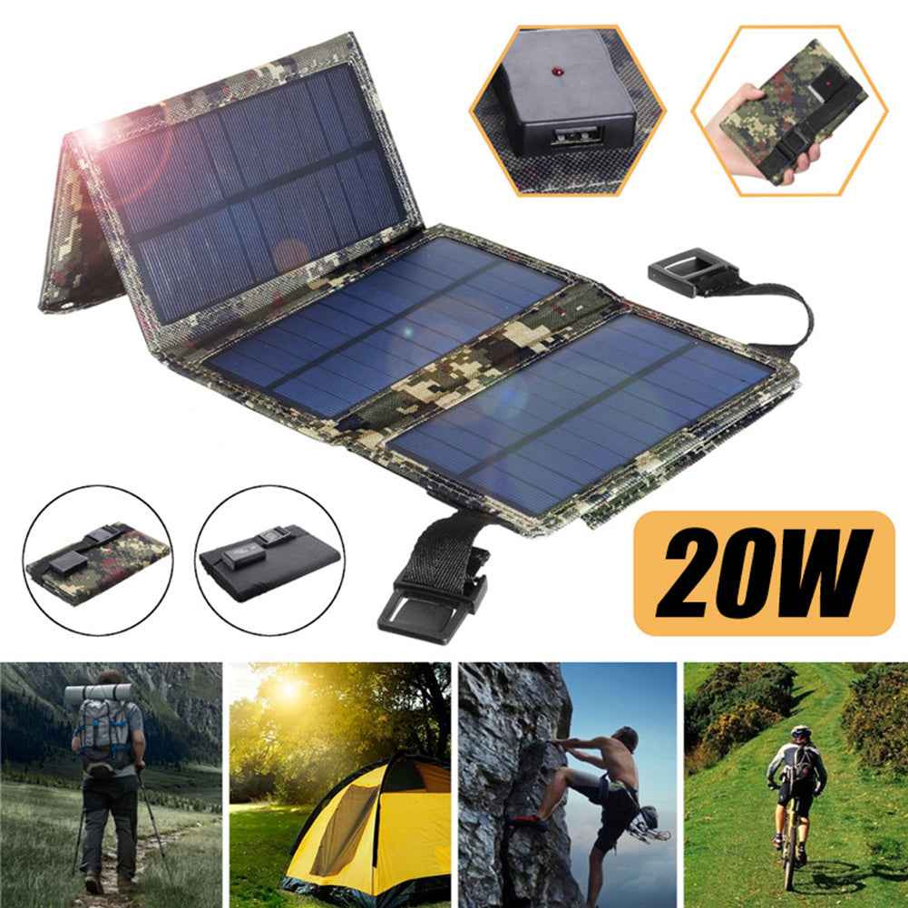 Faltbares 20W Solarpanel – Bild 2 | LuxeStyle