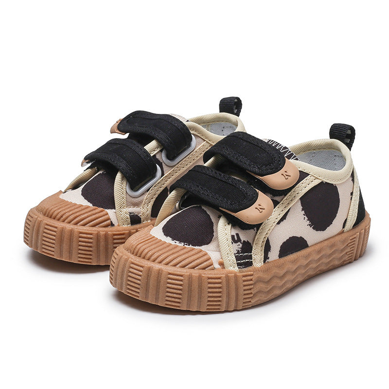 Kinderschuhe Graffiti Velcro Biscuit Form – Bild 4 | LuxeStyle