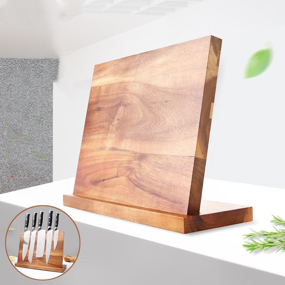 Magnetischer Messerhalter aus Holz | LuxeStyle