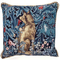 Gobelin Kissen mit Jacquard-Blumenmuster – Bild 1 | LuxeStyle