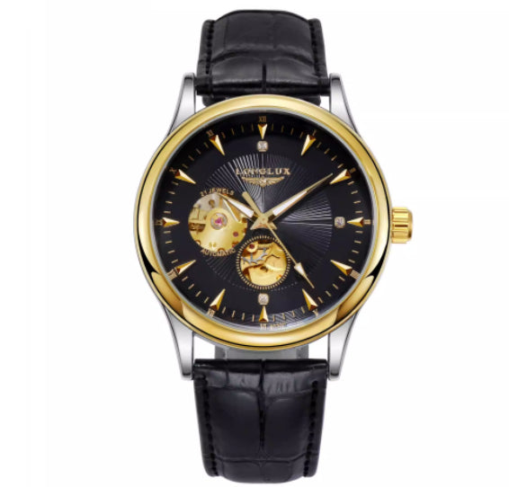 Automatische Armbanduhr aus Leder – Ansicht 7