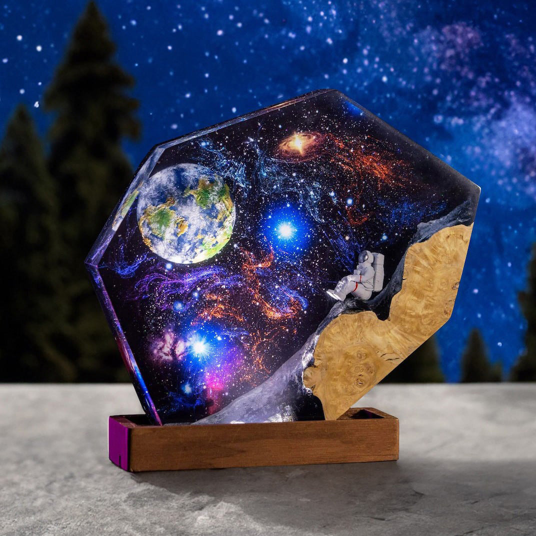 Interstellar Epoxidharz-Lampe – Bild 6 | LuxeStyle
