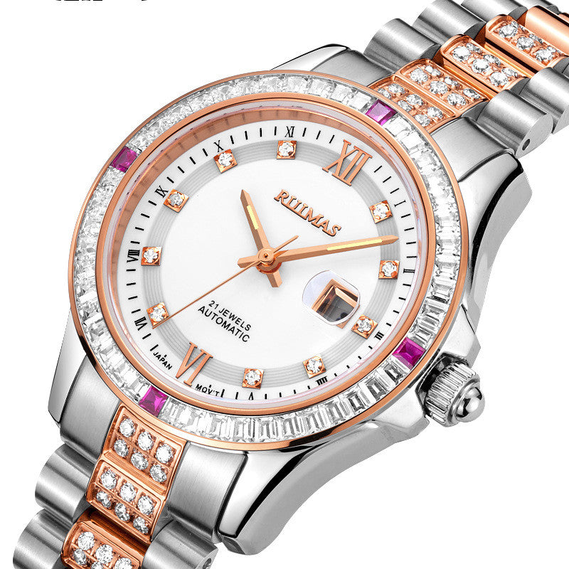 Remashi Fashion Wasserdichte Strass-Uhr | LuxeStyle