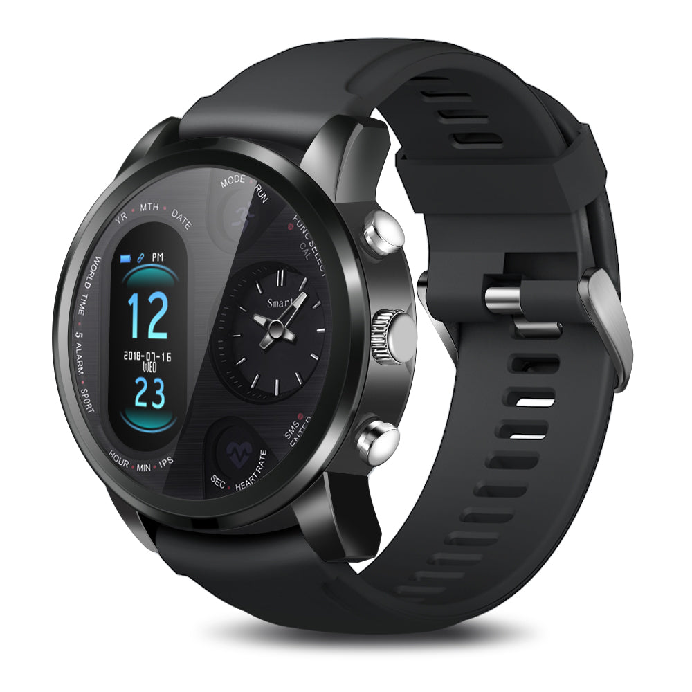 Smartwatch mit Dual-Zeitzonenanzeige | LuxeStyle