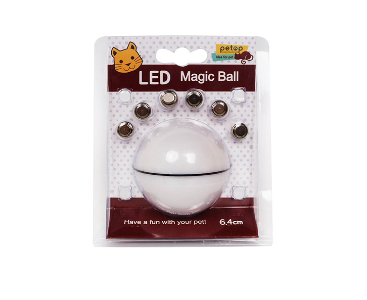 LED Laser Rolling Pet Toy Ball
