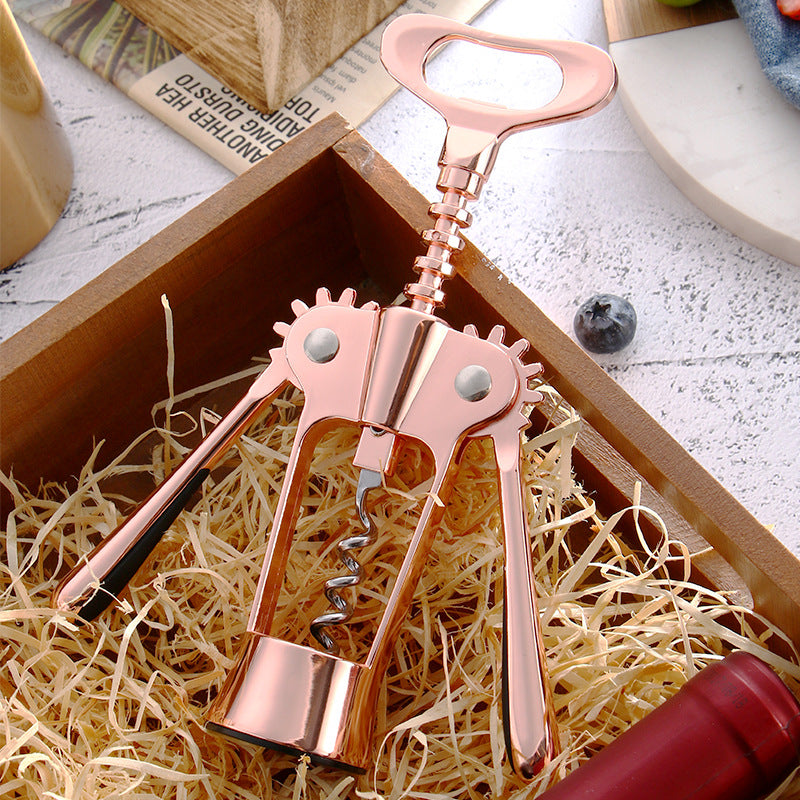 Korkenzieher aus Zinklegierung – Rose Gold – Bild 10 | LuxeStyle
