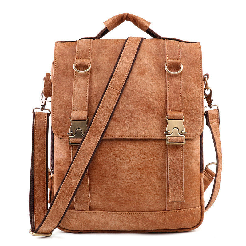 Messenger-Rucksack aus Rindsleder | LuxeStyle