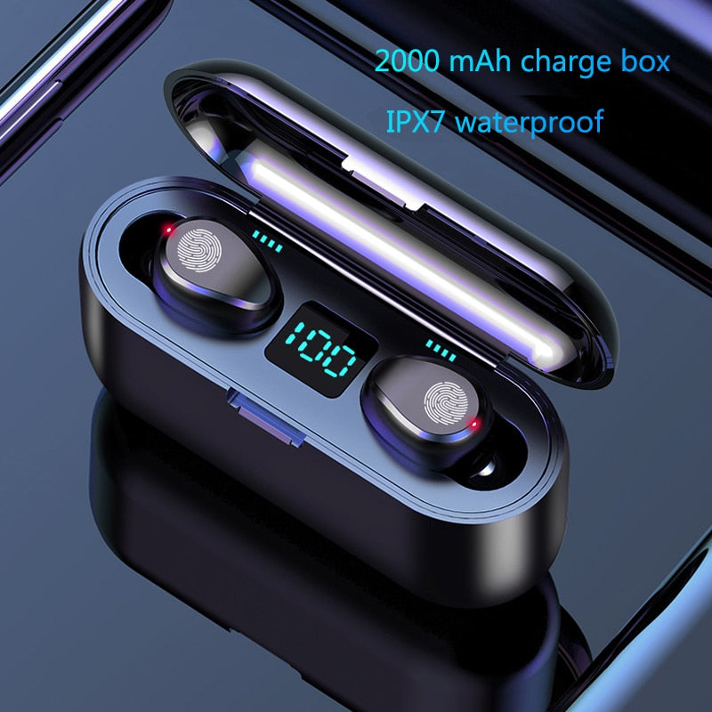 Bluetooth Earphone mit LED-Anzeige
