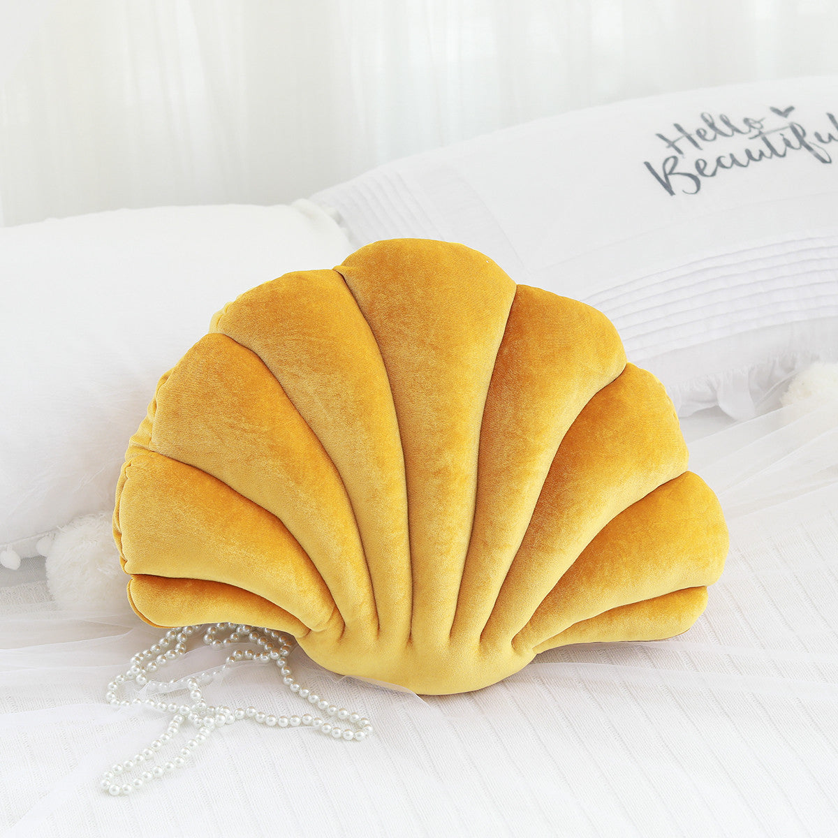 Muschel Kissen Plüschtier | LuxeStyle