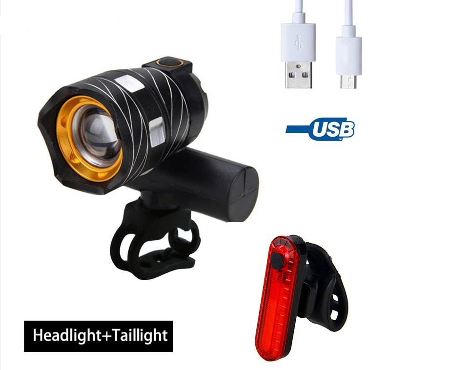 USB-Fahrradlicht Set – Bild 2 | LuxeStyle