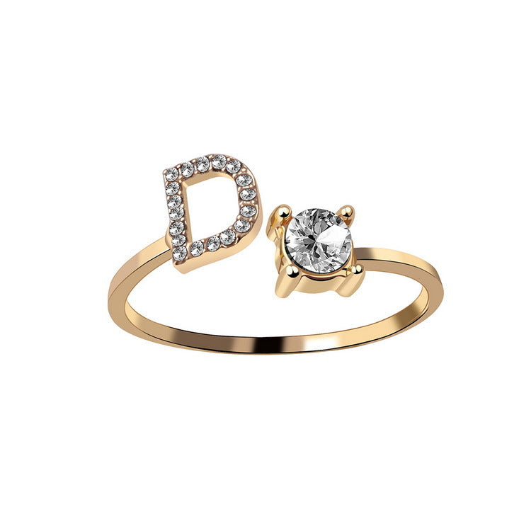 Initial-Buchstaben-Ring