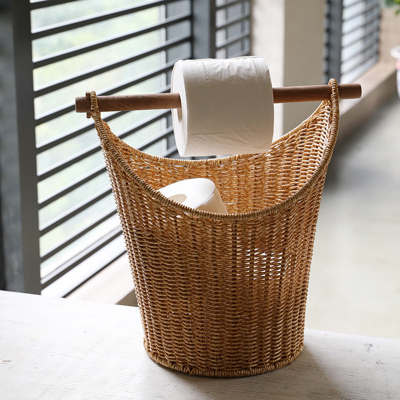 Holz-Kosmetiktuchbox im modernen, minimalistischen Stil