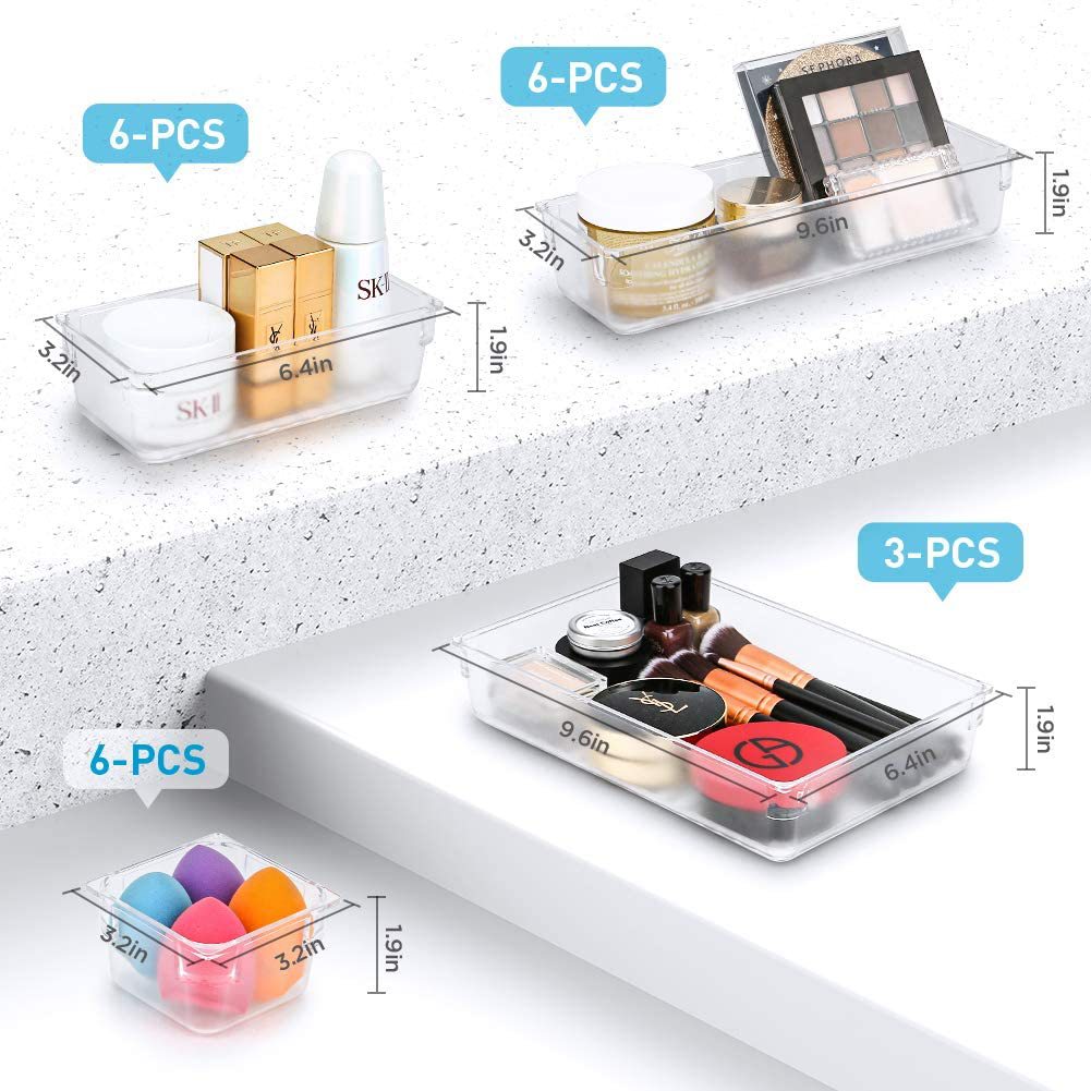 Transparente Gewürz-Organizer (21er-Set) – Bild 2 | LuxeStyle