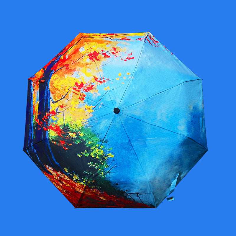 Van Gogh Ölgemälde Regenschirm