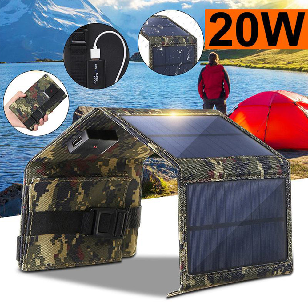 Faltbares 20W Solarpanel – Bild 1 | LuxeStyle