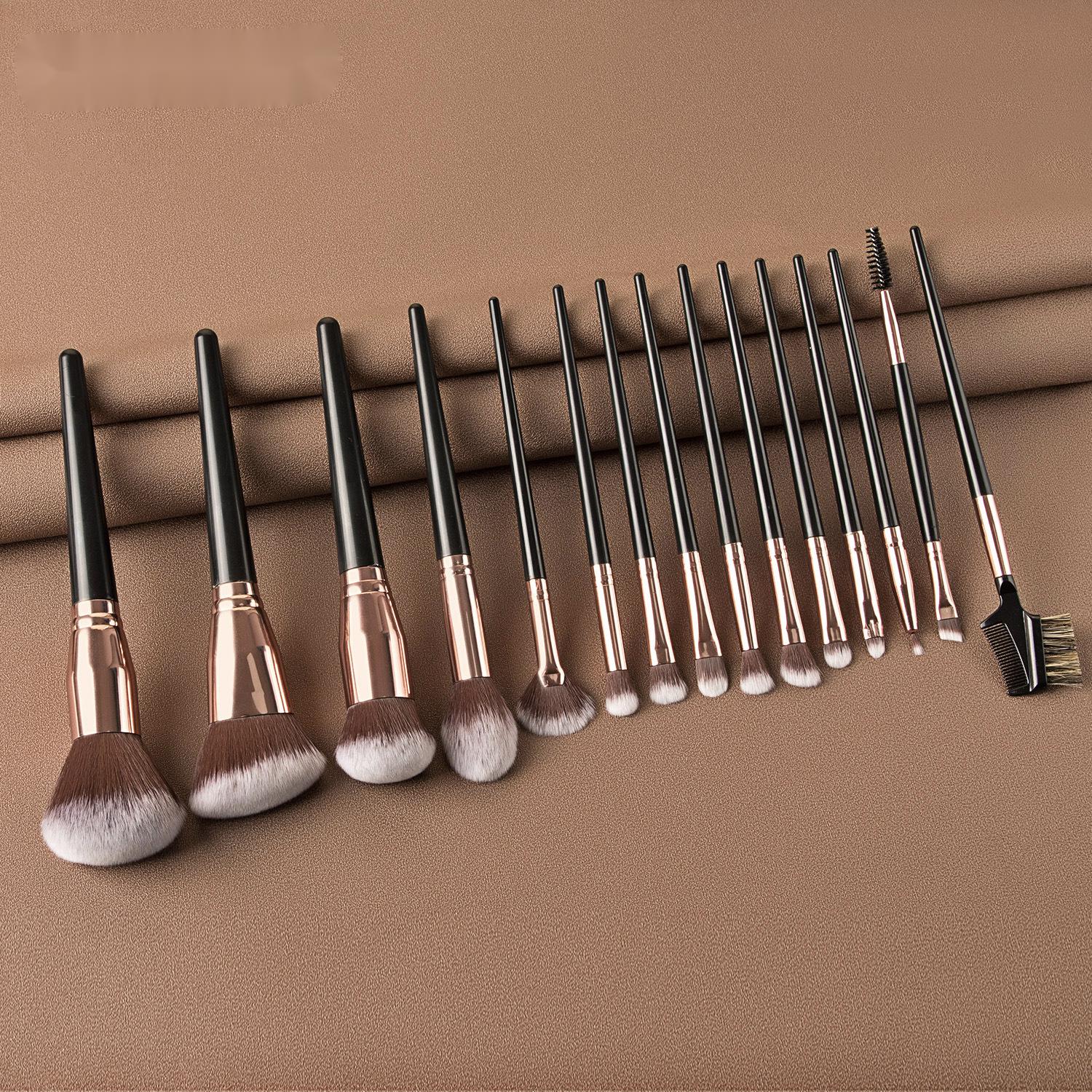 15-teiliges Make-up Pinselset