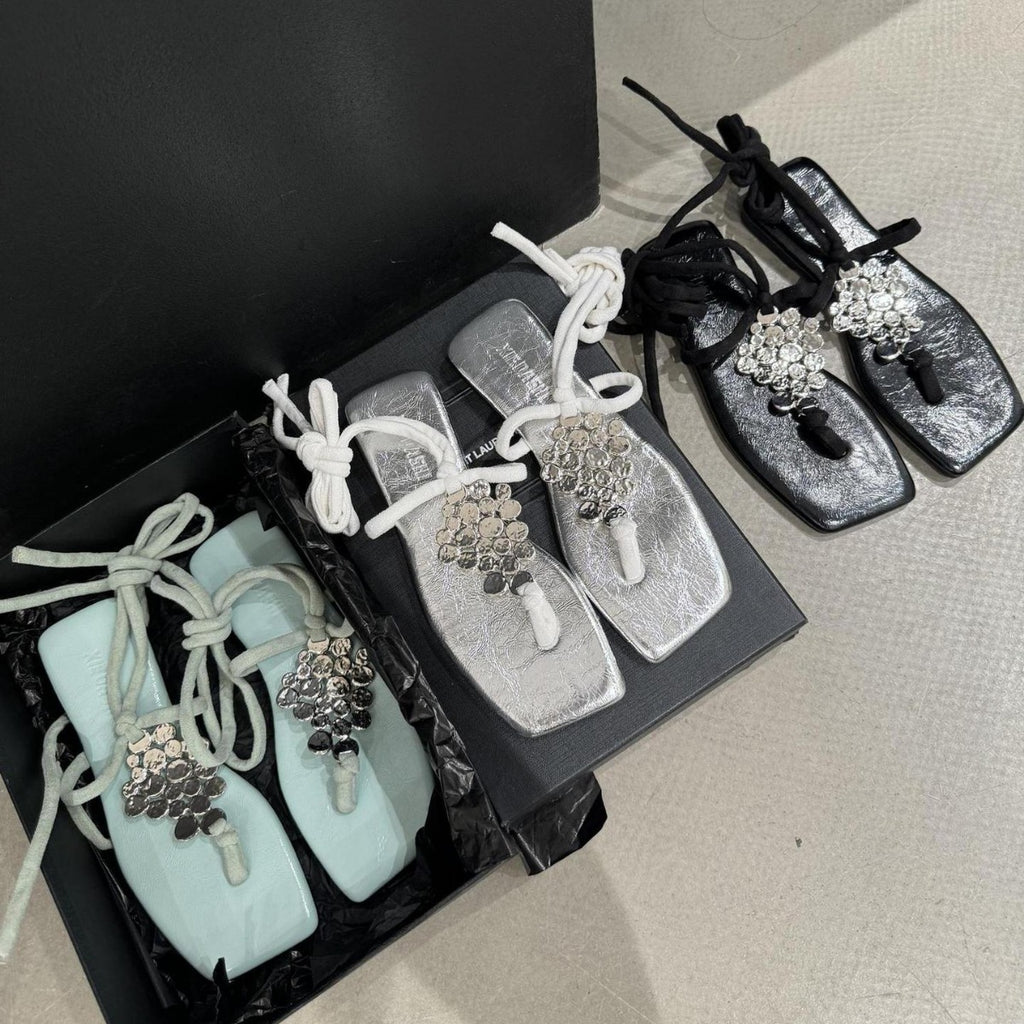 Französische Weben Sandalen – Bild 7 | LuxeStyle