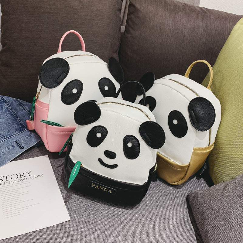 Cartoon Rucksack mit Panda-Motiv | LuxeStyle