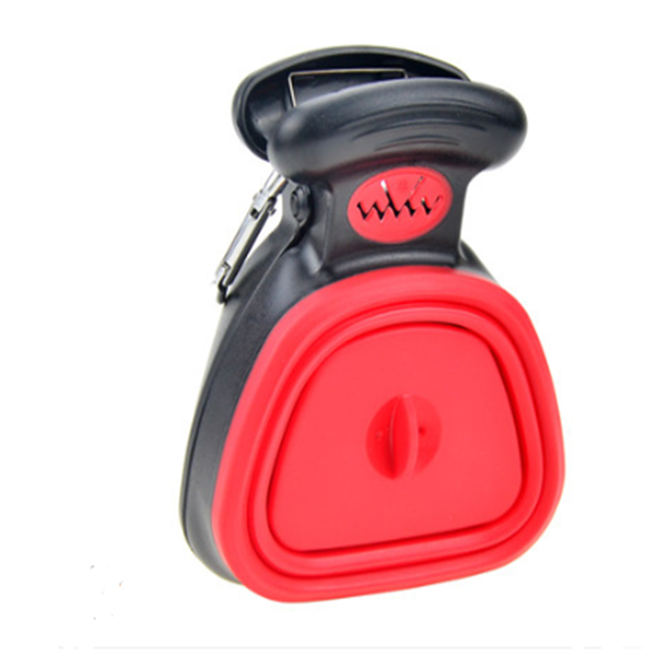 Faltbarer Hunde-Poop-Scooper mit Beuteln