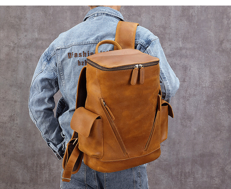 Leder-Rucksack für Freizeit und Reisen – Bild 19 | LuxeStyle