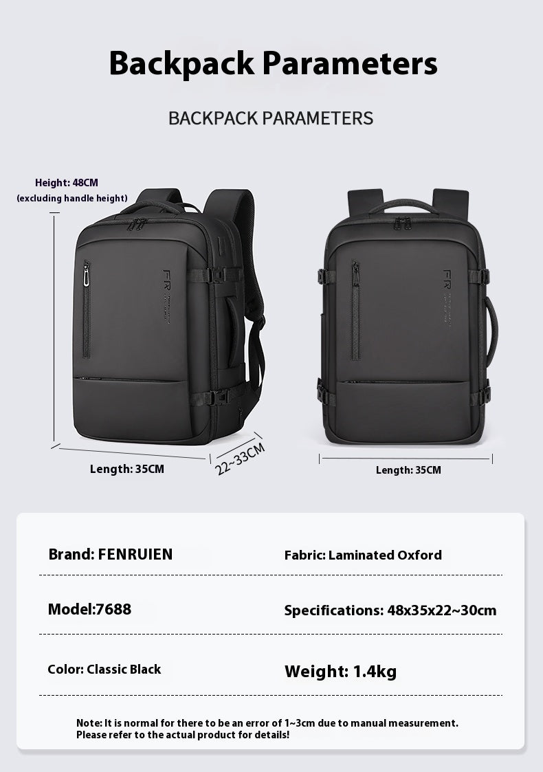 Grosser Rucksack für Pendler – Bild 5 | LuxeStyle