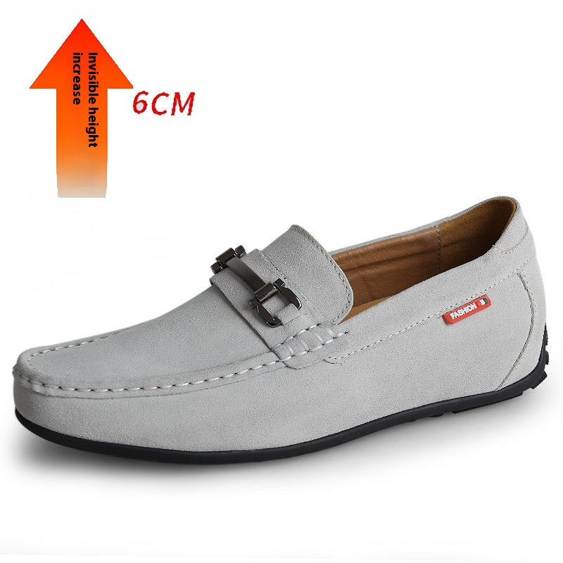 Sneaker mit 8 cm Höhe aus mattem Wild-Kunstleder – Bild 8 | LuxeStyle