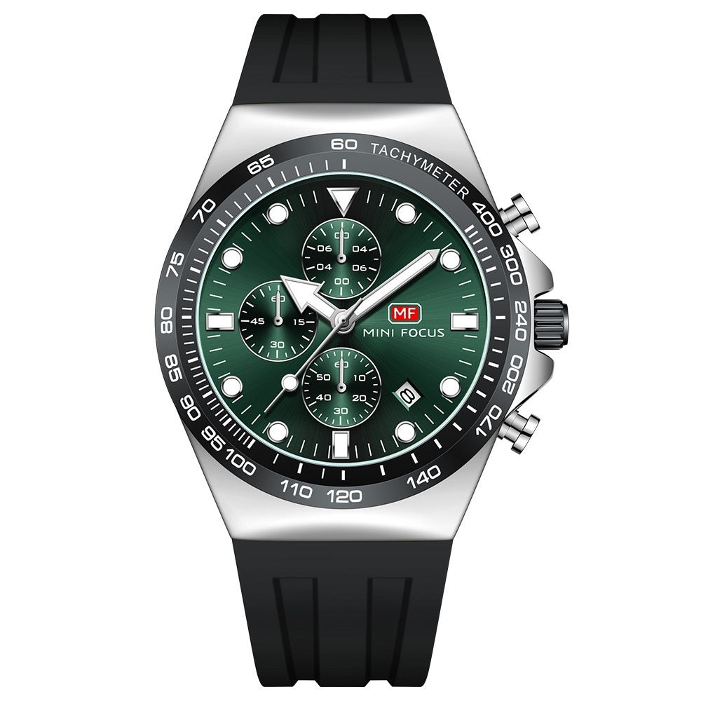Herren Sportliche Multifunktionsquarzuhr