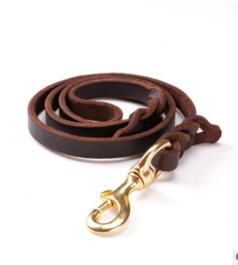 Lederleine für grosse Hunde – Bild 2 | LuxeStyle
