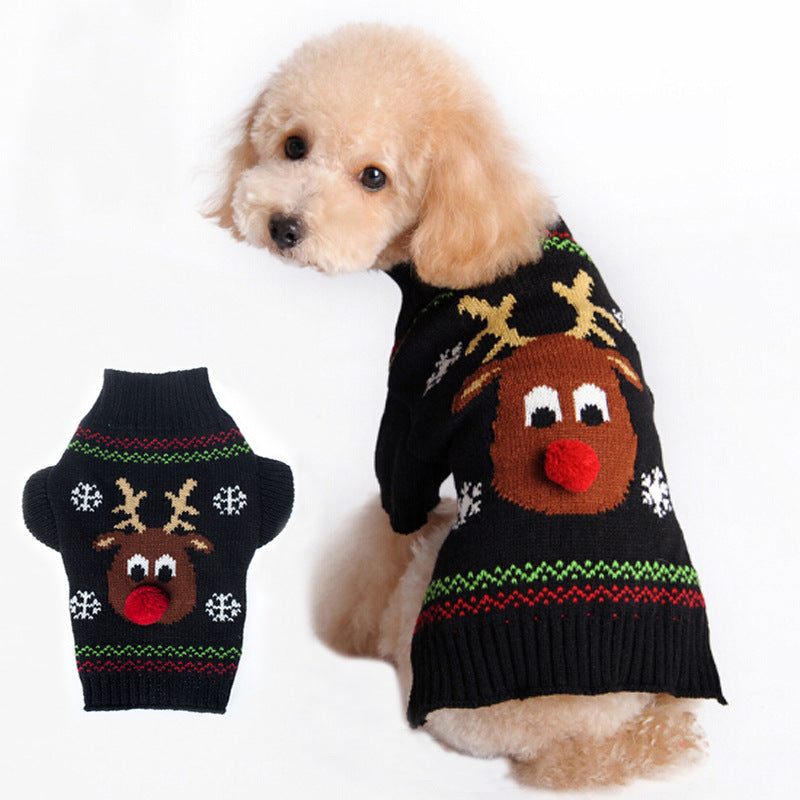 Weihnachtlicher Haustierpullover | LuxeStyle