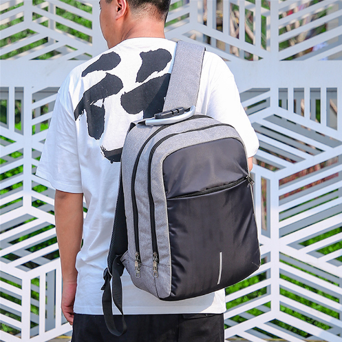 USB-Lade-Rucksack Anti-Diebstahl für Männer | LuxeStyle