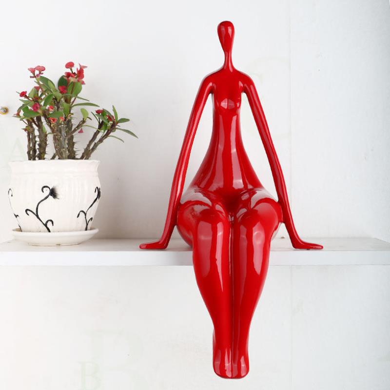 TV-Schrank Deko-Skulptur – Bild 5 | LuxeStyle