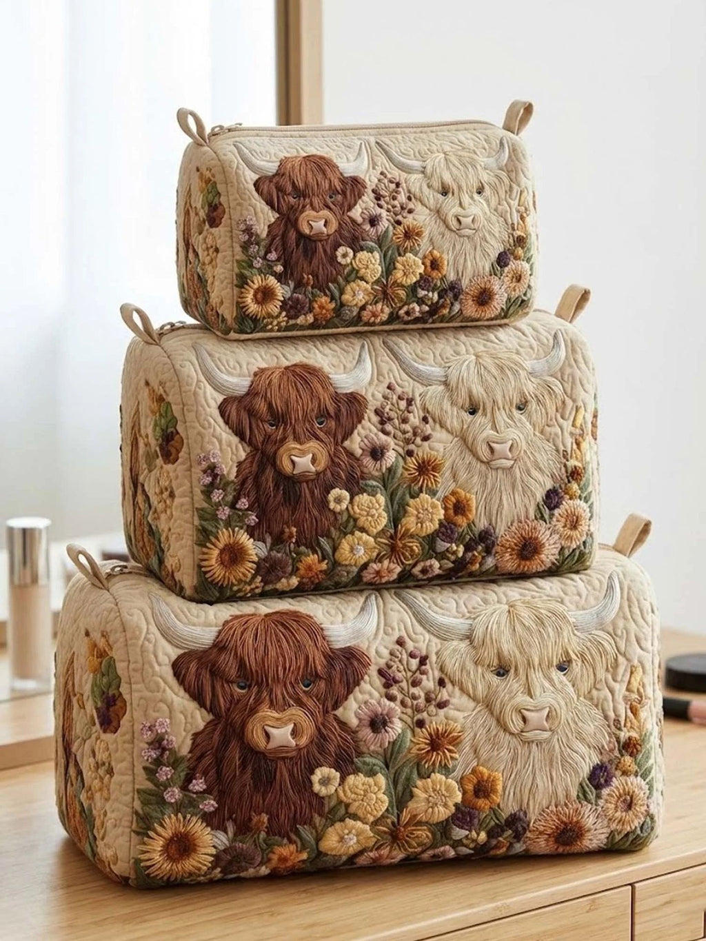 Aufbewahrungsset mit Druckmotiv