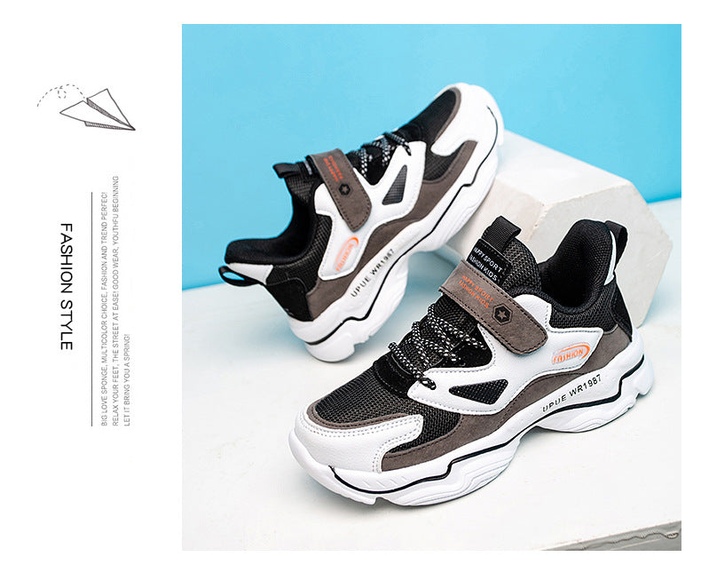Rutschfeste Klett-Sneakers für Kinder – Bild 5 | LuxeStyle
