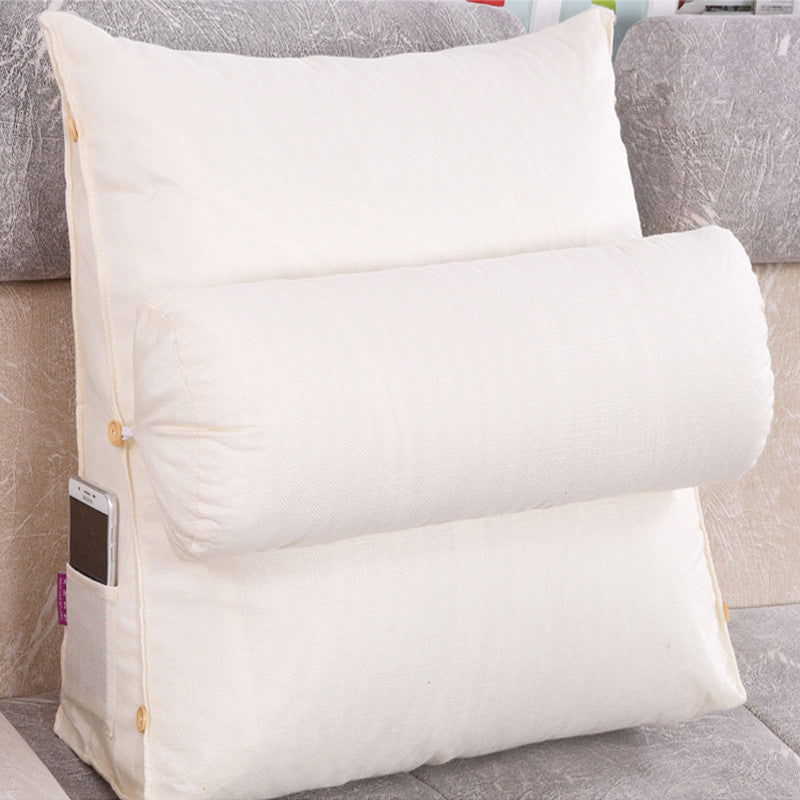 Multifunktionales Tatami-Kissen mit Rundkissen – Bild 5 | LuxeStyle
