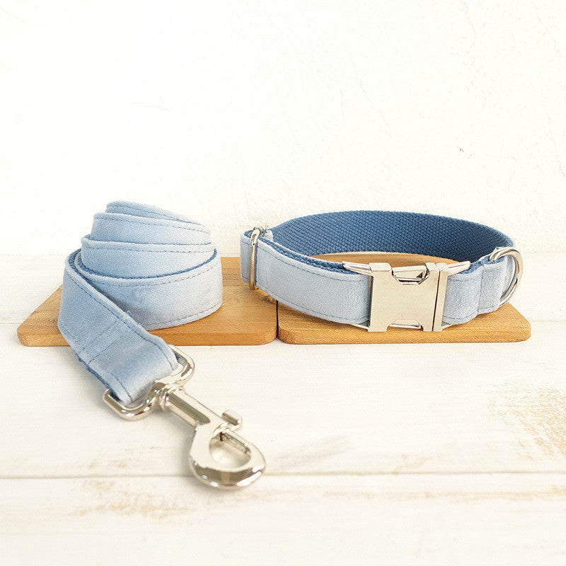 Dickes Haustierhalsband aus Samt – Bild 5 | LuxeStyle
