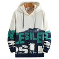 Hoodie mit Print für Herren in Übergrössen