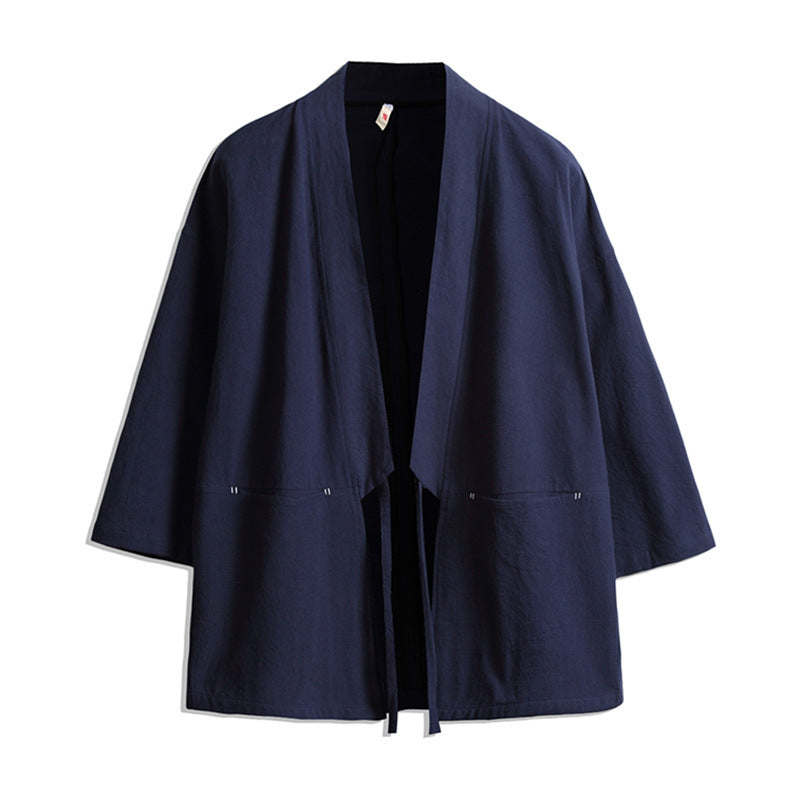 Retro Taoist Robe Zen Jacke für Herren